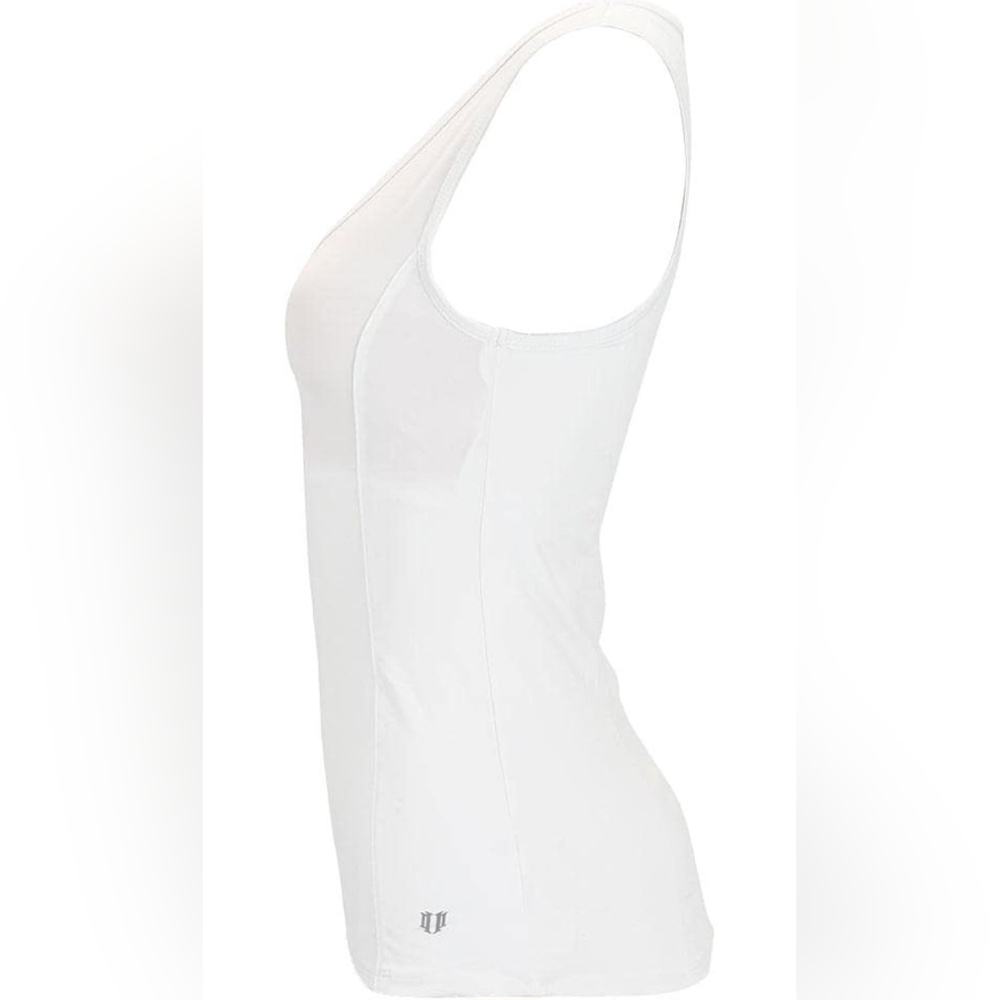 EleVen By Venus Williams White High Vibes Tank Top NWT - Picture 13 of 13
